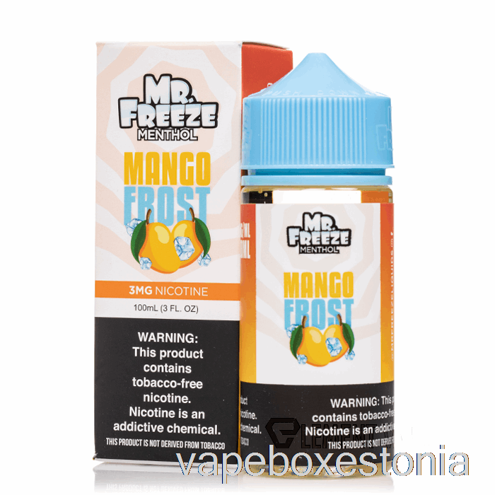 Vape Box Estonia Mango Frost - Mr Freeze - 100ml 0mg